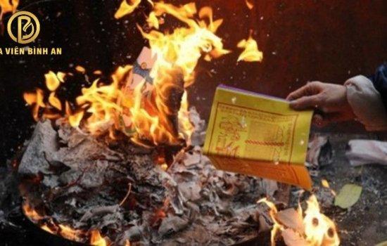 Các mẫu văn khấn hóa vàng thần linh phổ biến tại Việt Nam