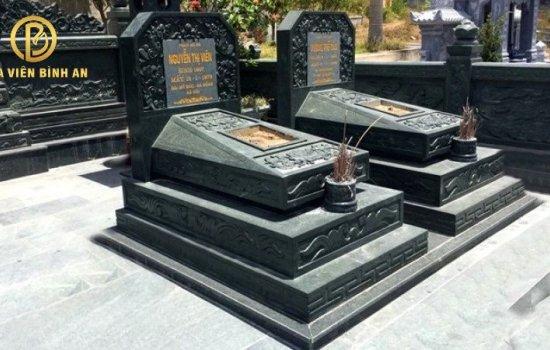 Cách tính kích thước mộ đá tam cấp đúng phong thuỷ