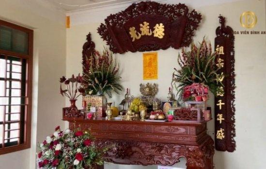 CHI TIẾT CÁCH LẬP BÀN THỜ VONG CHO NGƯỜI MỚI MẤT TỪ A - Z