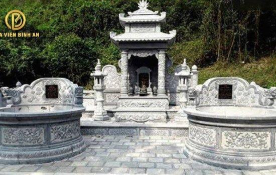 Kích thước mộ đá tròn theo tiêu chuẩn và ưu điểm sử dụng