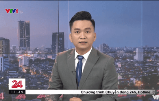 PHÓNG SỰ HOA VIÊN BÌNH AN TRÊN KÊNH VTV1 - CHUYỂN ĐỘNG 24H