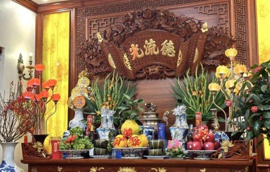 [PHONG THỦY] CÁCH ĐẶT BÀN THỜ GIA TIÊN TÀI LỘC & VƯỢNG KHÍ