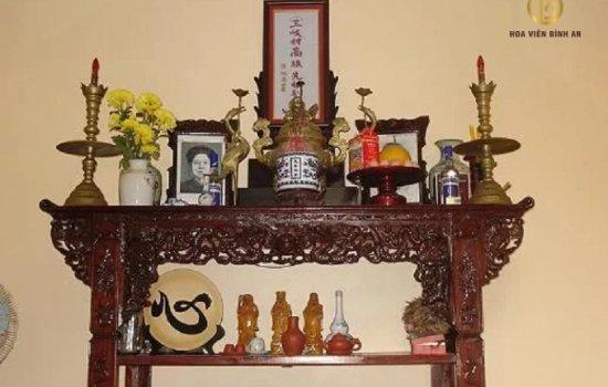 THỦ TỤC CHUYỂN BÀN THỜ VONG LÊN BÀN THỜ GIA TIÊN SAU 49 NGÀY CHO NGƯỜI MỚI MẤT