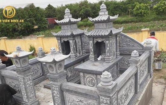 Tìm hiểu chi tiết về mộ đá 2 mái sử dụng phổ biến hiện nay 