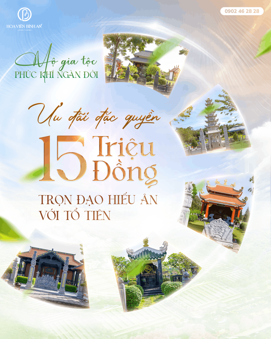 Hoa viên bình an
