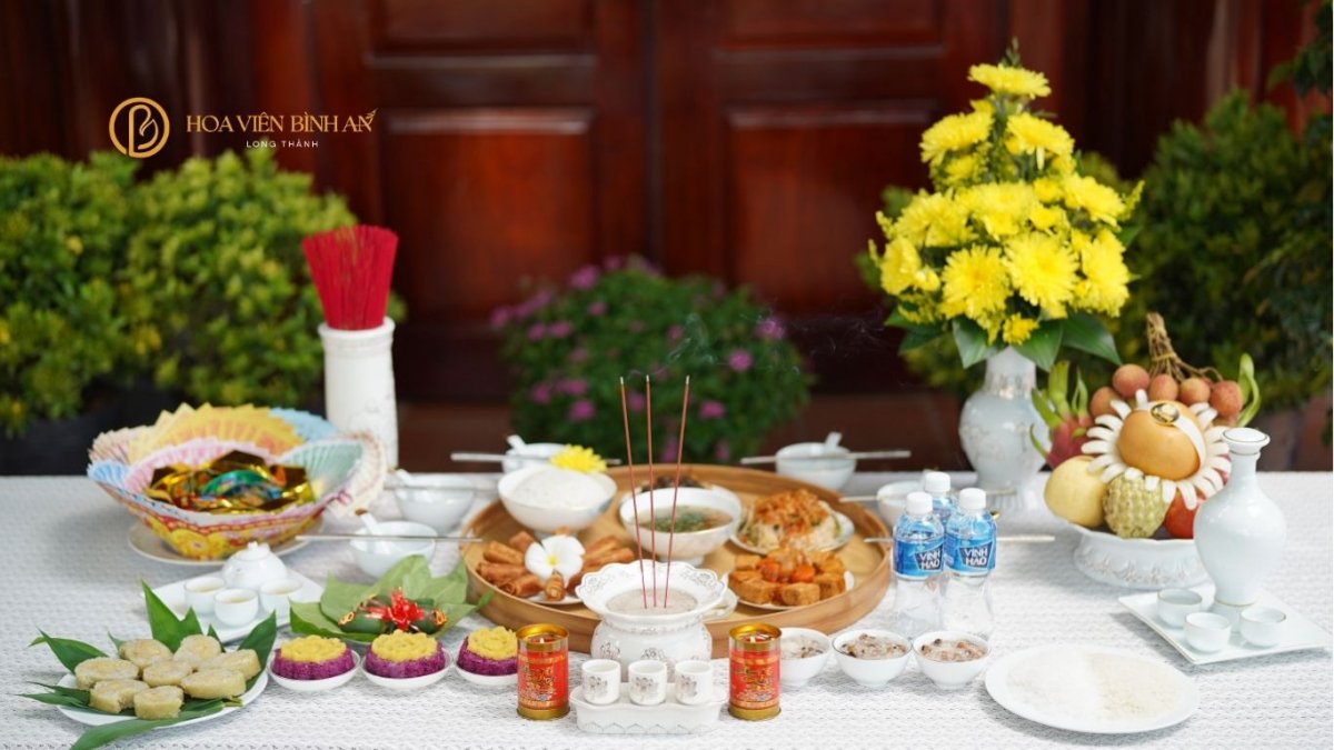 Mâm lễ cúng thất